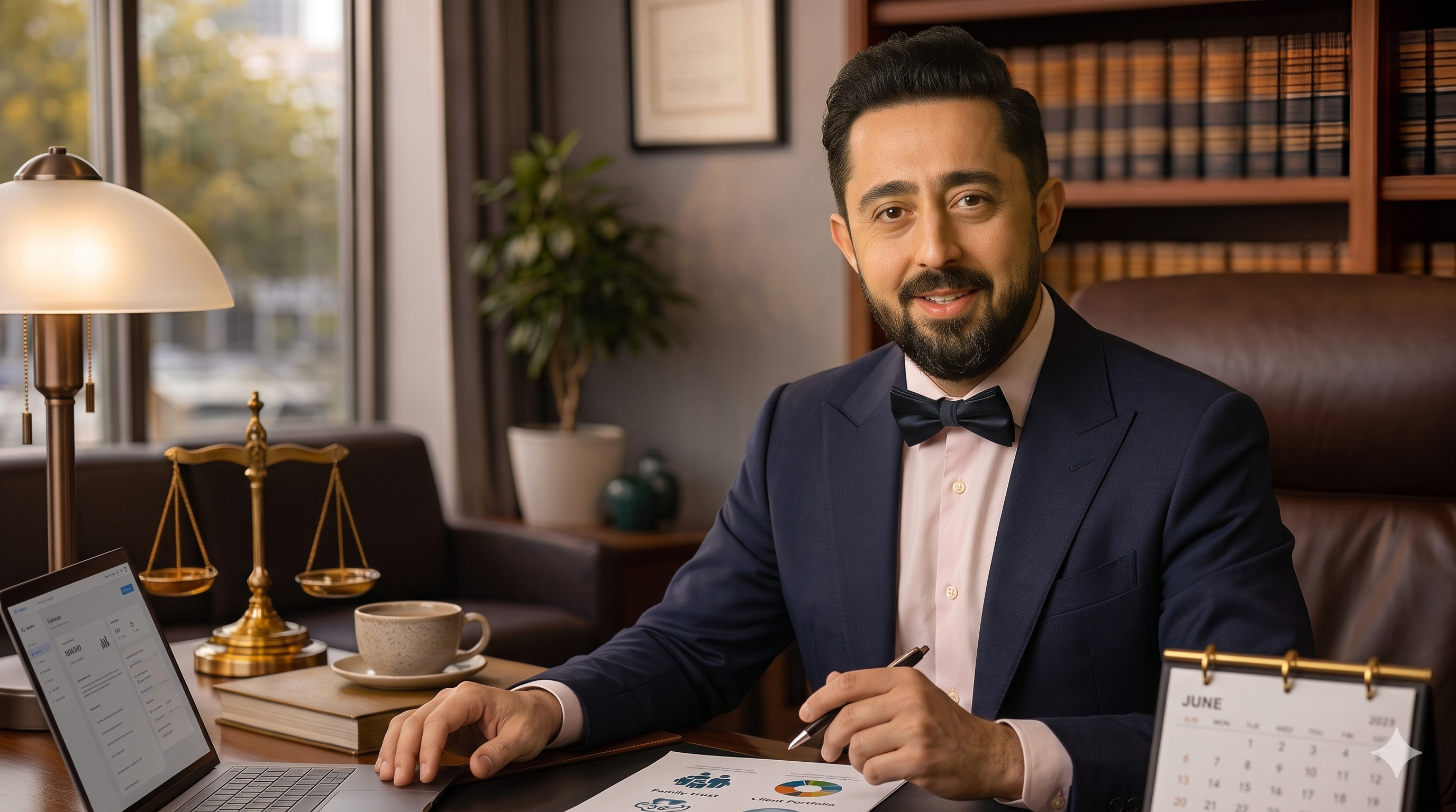 Sourena Sarbazevatan at his Toronto office